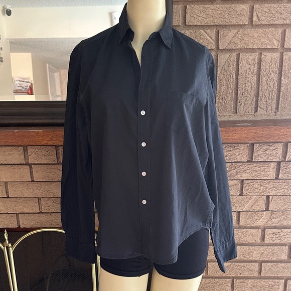 Frank & Eileen Midnight Black Shirt - Picture 3 of 8